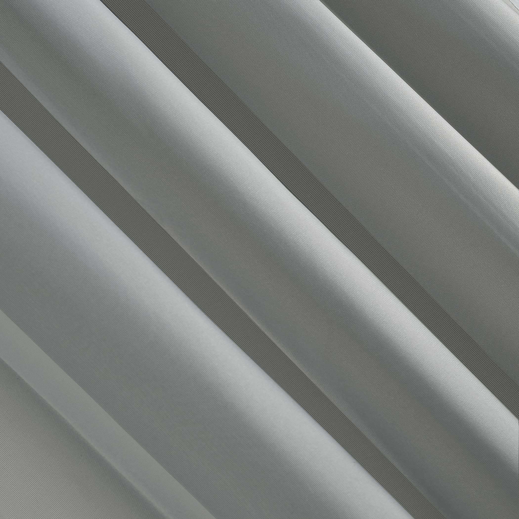 No. 918 53566 Emily Sheer Voile Rod Pocket Curtain Panel, 59'' X 63'', Charcoal (Single Panel Only)