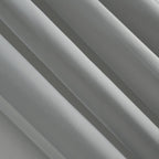 No. 918 53566 Emily Sheer Voile Rod Pocket Curtain Panel, 59'' X 95'', Charcoal