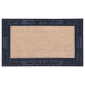 A1Hc Natural Coir And Rubber Door Mat, 24X36, Thick Durable, Heavy Duty, Thin Profile Door Mat, Easy To Clean, Long Lasting, Fro