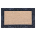 A1Hc Natural Coir And Rubber Door Mat, 24X36, Thick Durable, Heavy Duty, Thin Profile Door Mat, Easy To Clean, Long Lasting, Fro