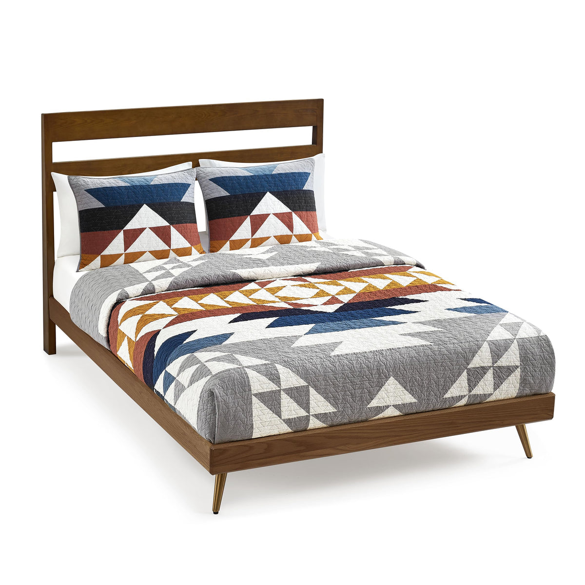 Pendleton 29271 Explorer Full-Queen Quilt Set Soft Cotton Bed Cover Rustic Machine Washable Bedspread Luxury Coverlet Set Cozy L