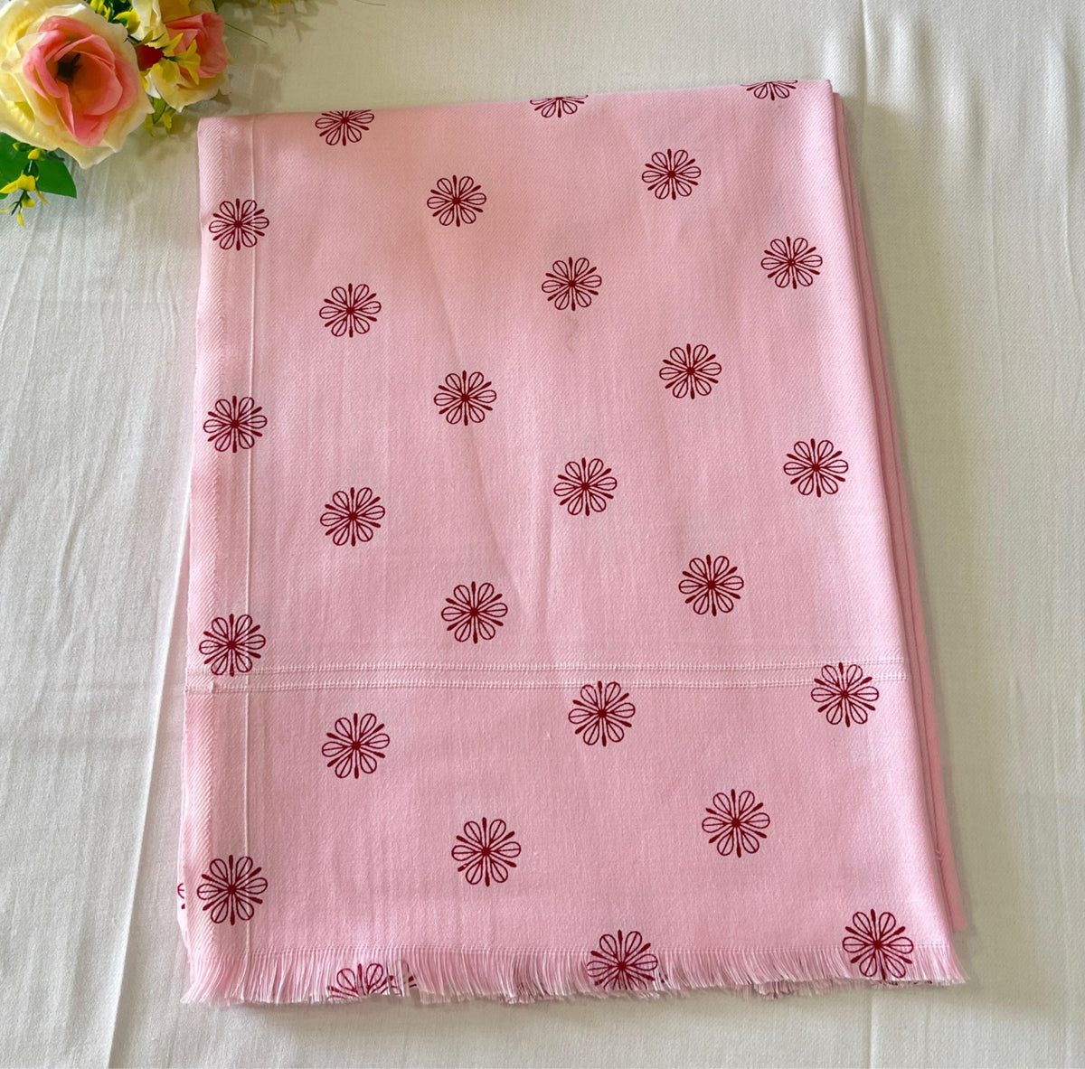 Craft Ventures 100% Cotton Soft Beautiful Printed Pure Handloom Single Bed Size Skin Friendly Summer AC Blanket/Khes/Dohar/Top S
