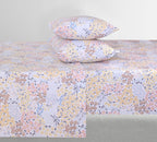 Feather & Stitch Softest 100% Cotton Sheets, 300 Thread Count Percale Weave Bedding, 16'' Deep Pocket, Cooling Sheets, Breathabl