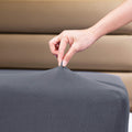 Fitted Sheet- Cosmoplus Queen Fitted Sheet Only(No Flat Sheet Or Pillow Shams),4 Way Stretch Micro-Knit,Snug Fit,Wrinkle Free,Fo