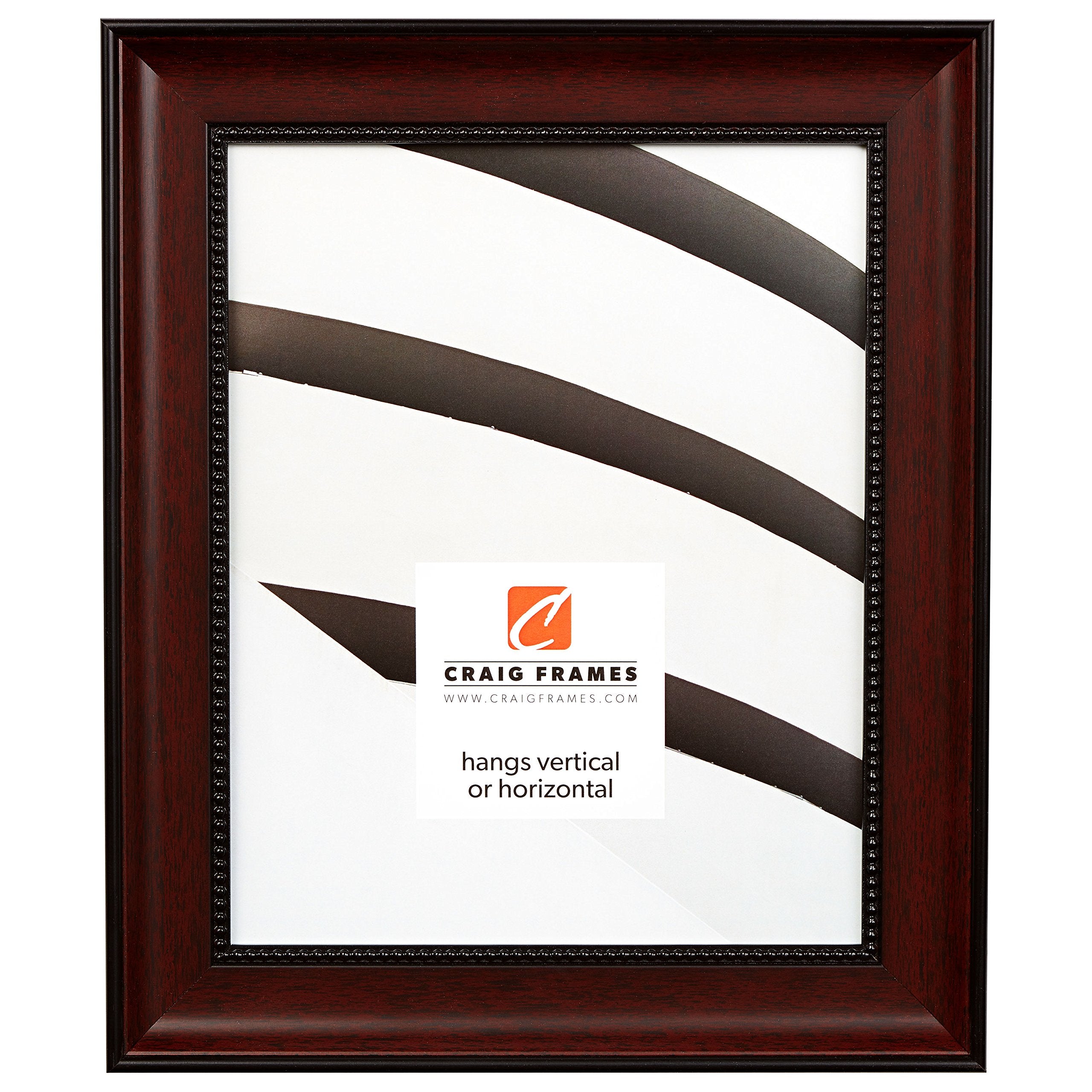 Craig Frames Annesbury, 20x20 Picture Frame, Smooth Mahogany