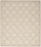 Nourison Easy Care Modern Indoor/Outdoor Cream 9' X 12' Area Rug, Easy Cleaning, Non Shedding, Bed Room, Living Room, Dining Room, Backyard, Deck, Patio (9X12)