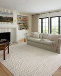 Loloi II Kamala Collection KAM-05 Ivory/Grey 2-7 x 12-0 Runner Rug