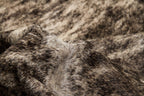 HomeRoots Cowhide, Microsuede 6' X 7' Cowhide Rug - Cheetah