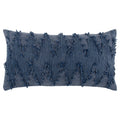 Rizzy Home | T13118 | 14"x26" Blue/Neutral/ Decorative Pillow | Down Fill