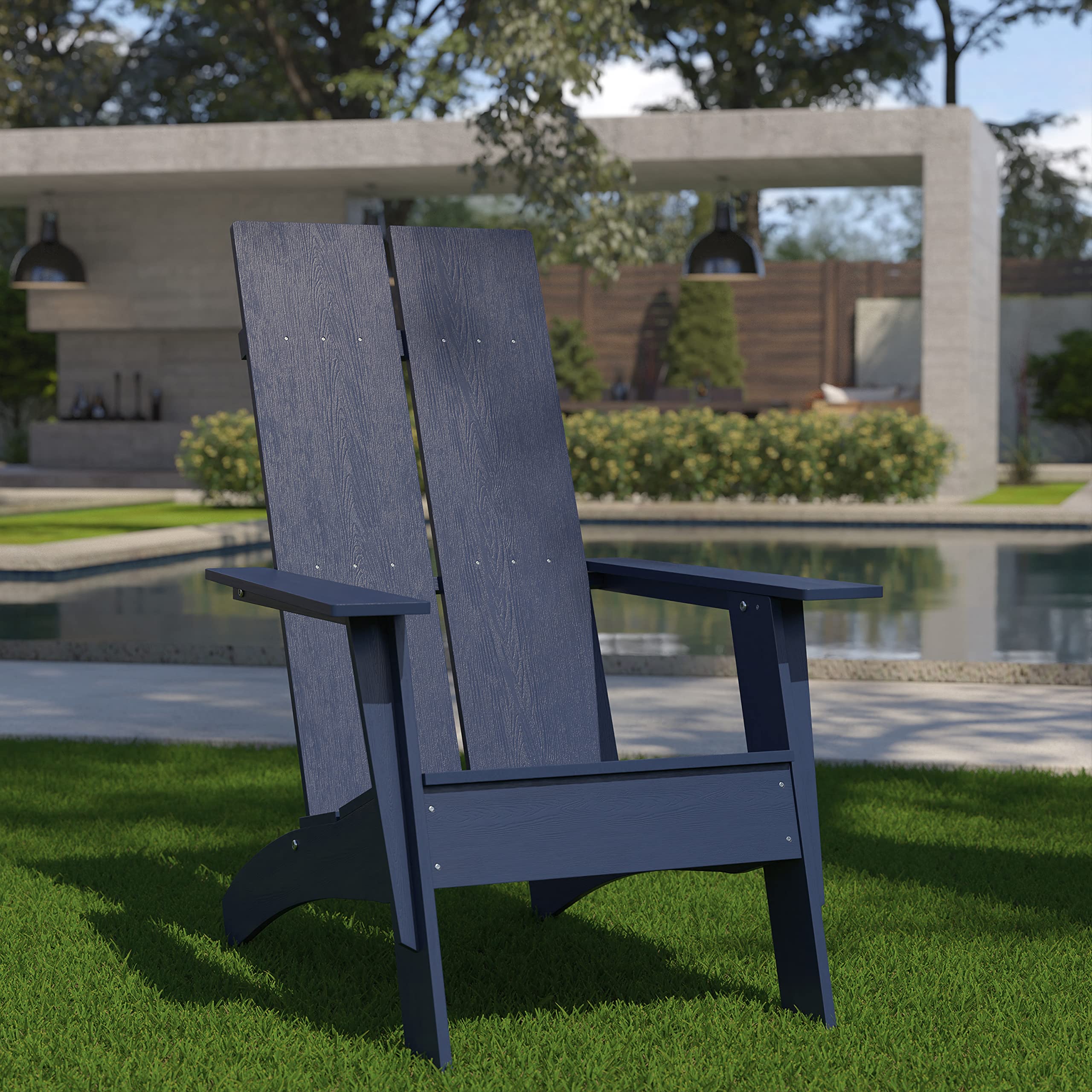 Flash Furniture Sawyer Adirondack Chair - Thumbnail 2