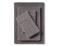 Destiny Crescent Bedding Hospital Twin Extra Long 100% Cotton Grey Knit Jersey Sheet Set - Soft And Comfy Twin Xl