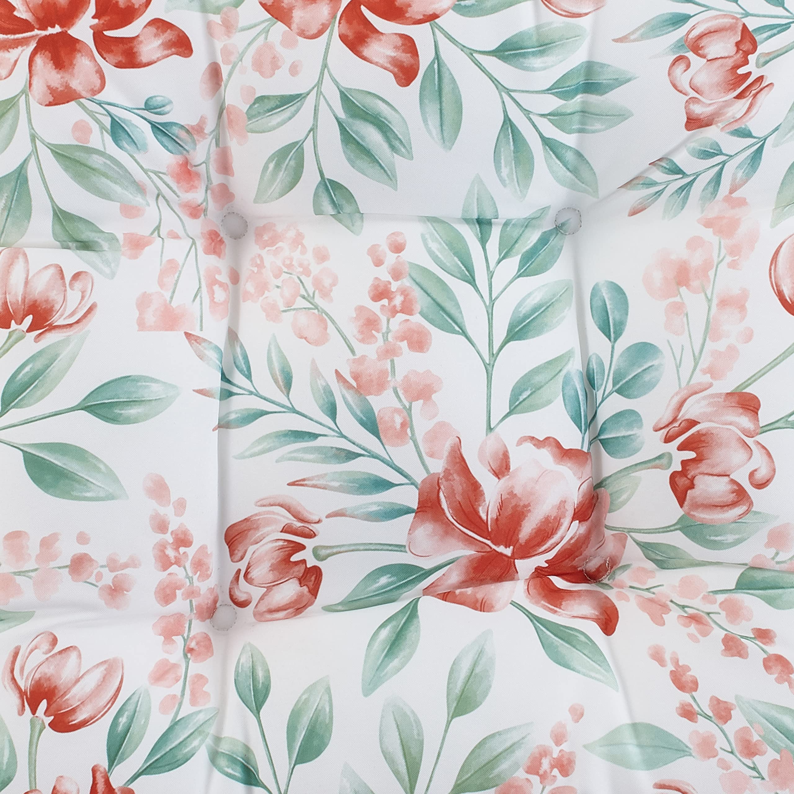 Printed Outdoor Cushion Collection - Terra Cotta Floral High Chair