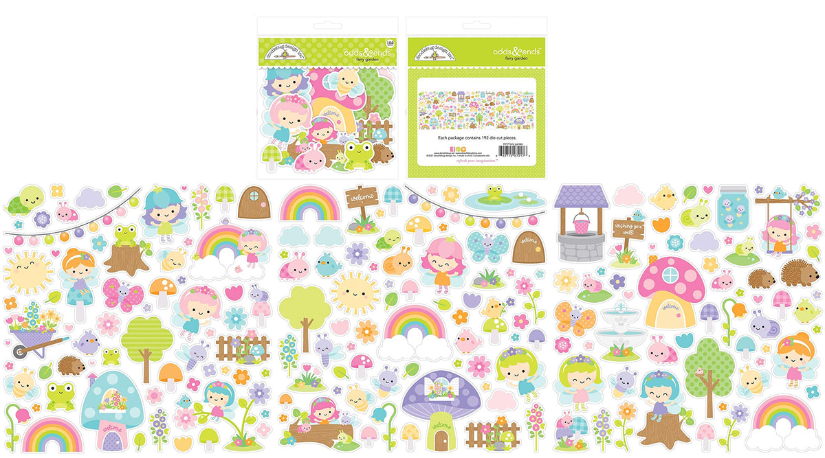Doodlebug Fairy Garden Dcuts Odds/Ends