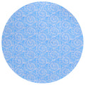 Addison Rugs Surfside Asr41 Blue 8' X 8' Indoor Outdoor Round Rug, Easy Clean, Machine Washable, Non Shedding, Bedroom, Living Room, Dining Room, Kitchen, Patio Rug