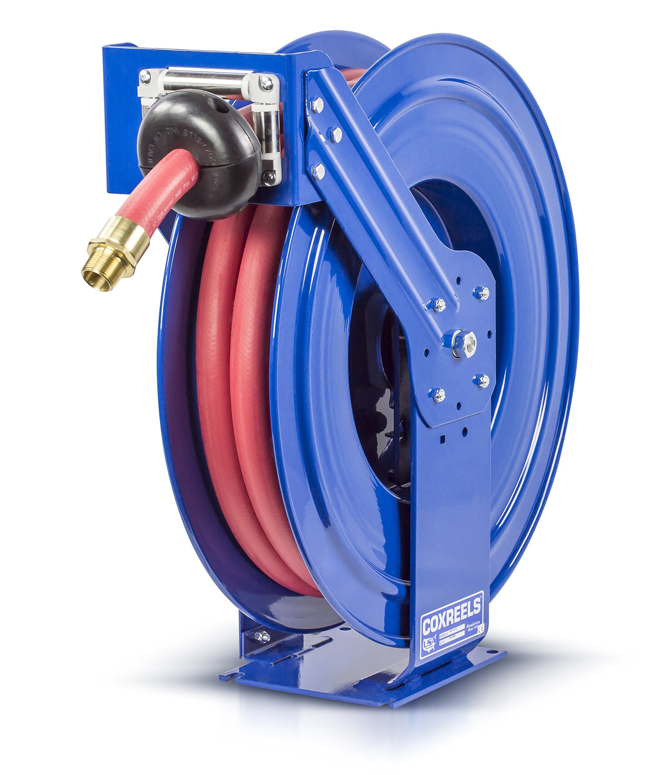 Coxreels Retractable Fuel Delivery Hose Reel, 1' X 35' Hose, 300 Psi
