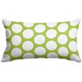 Majestic Home Goods Aquamarine Small Polka Dot Indoor Small Throw Pillow 20' L X 5' W X 12' H
