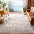 SAFAVIEH Arizona Shag Collection Area Rug - 51 x 76, Ivory & Beige, Moroccan Design, Non-Shedding & Easy Care, 1.6-inch Thick 