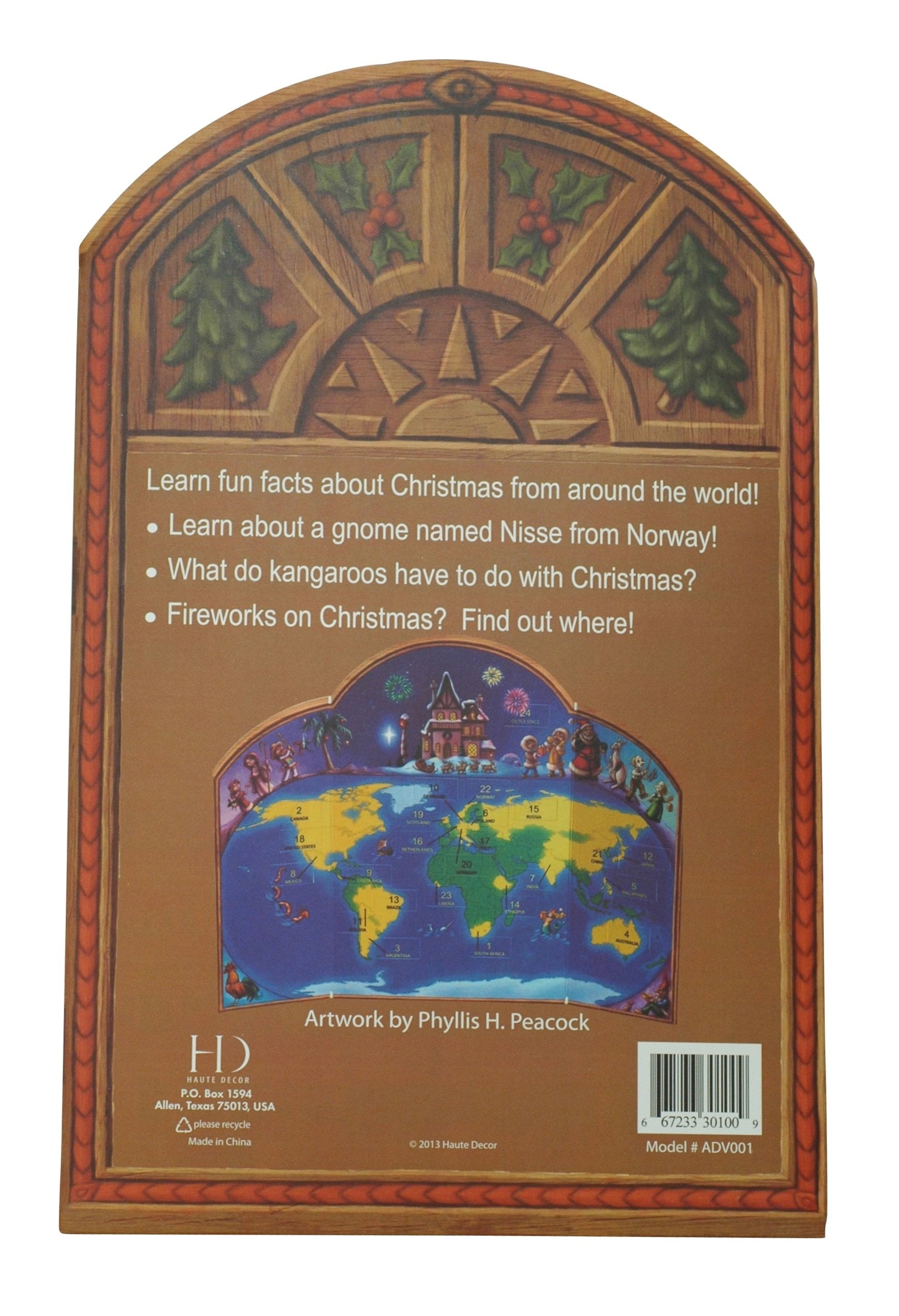 Haute Decor Advent Calendar - Christmas Around The World