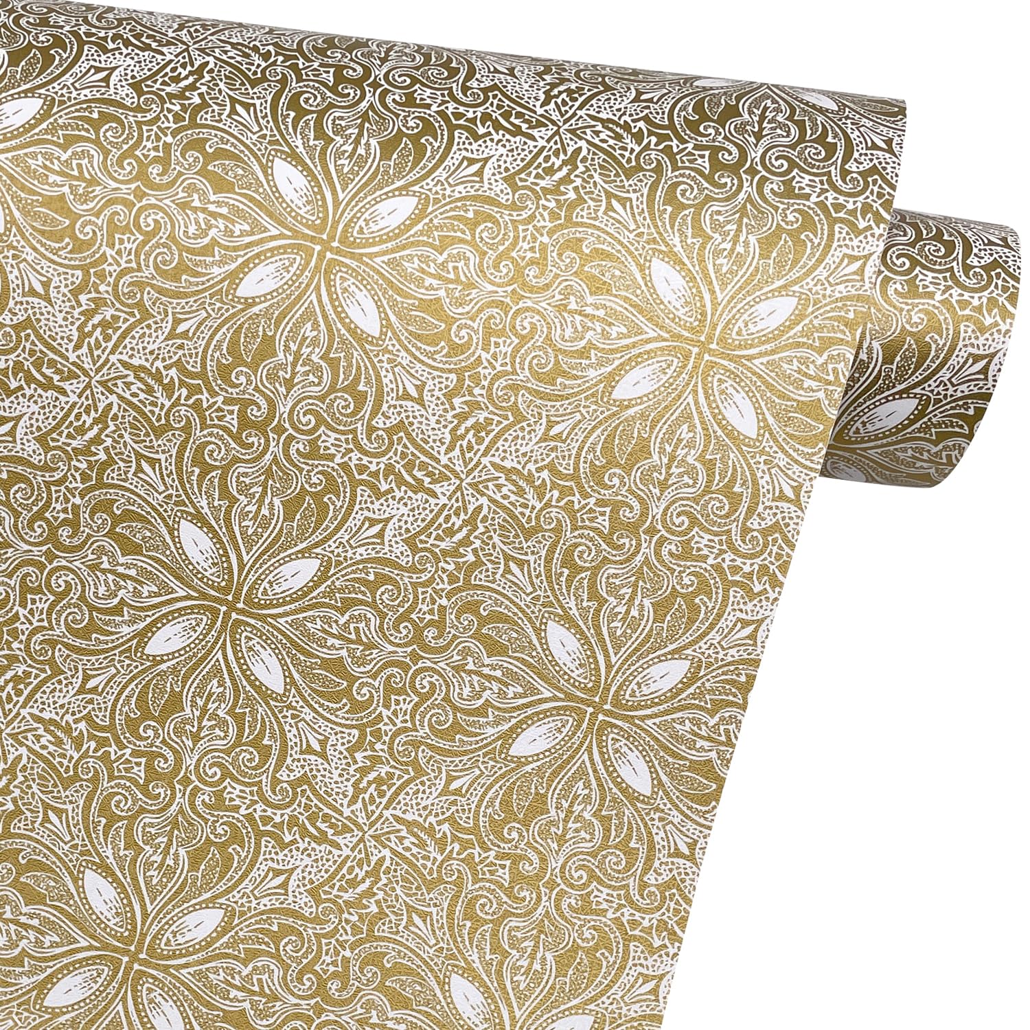 Yifely 45x300cm Retro Vines Self Adhesive Plastic Shelf Drawer Liner Moisture Proof Storage Mat