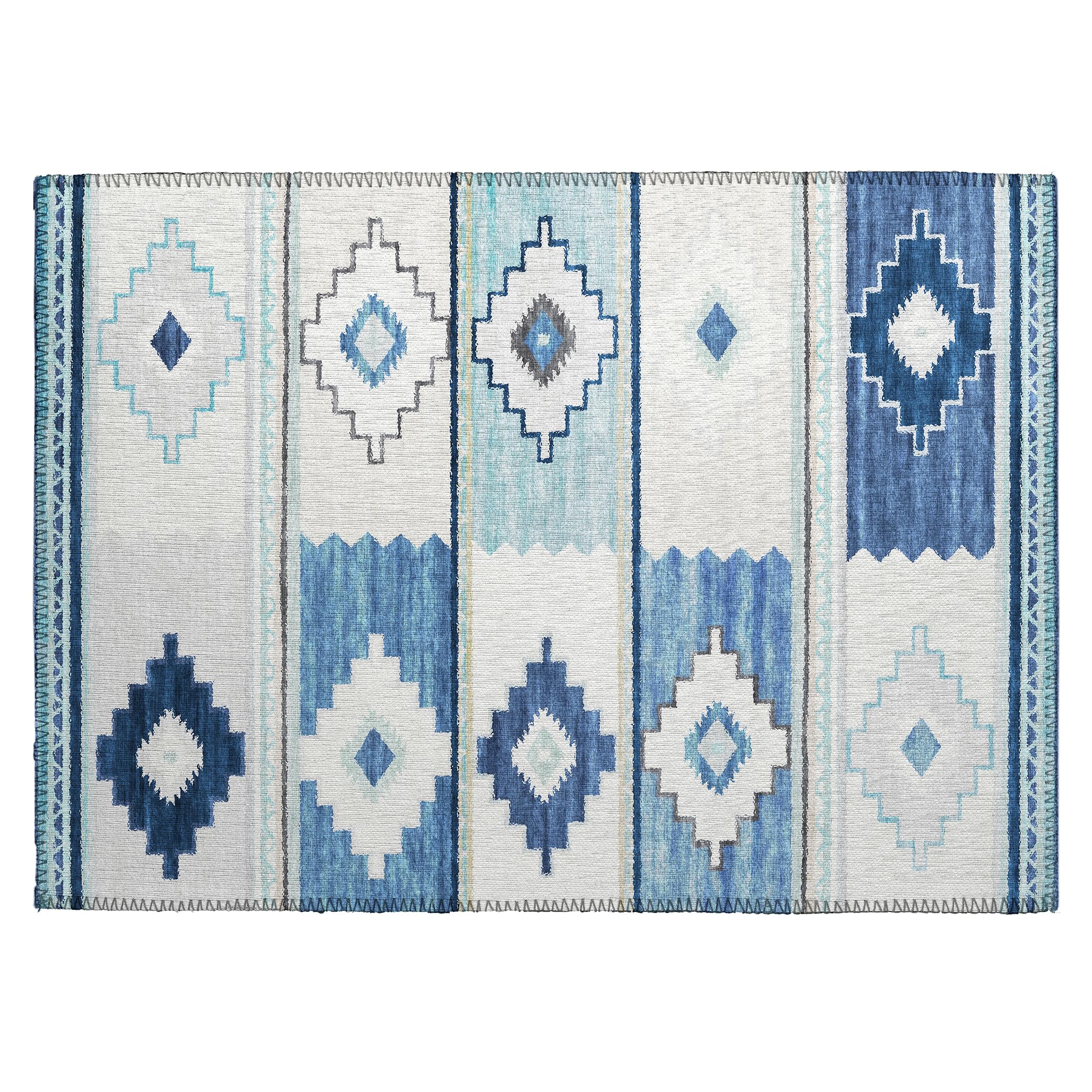 Dalyn Rugs Phoenix Ph1 Ivory Washable 2'6" X 3'10" Indoor Outdoor Area Rug, Easy Clean, Machine Washable, Non Shedding, Bedroom, Living Room, Dining Room, Kitchen, Patio Rug