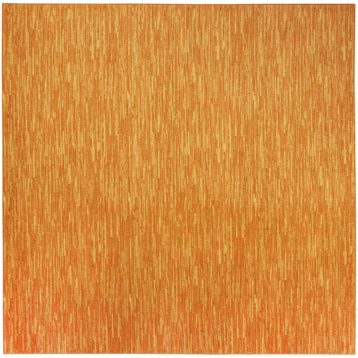 Nourison Essentials Indoor/Outdoor Sunburst 5' X Square Area Rug, Easy Cleaning, Non Shedding, Bed Room, Living Room, Dining Roo