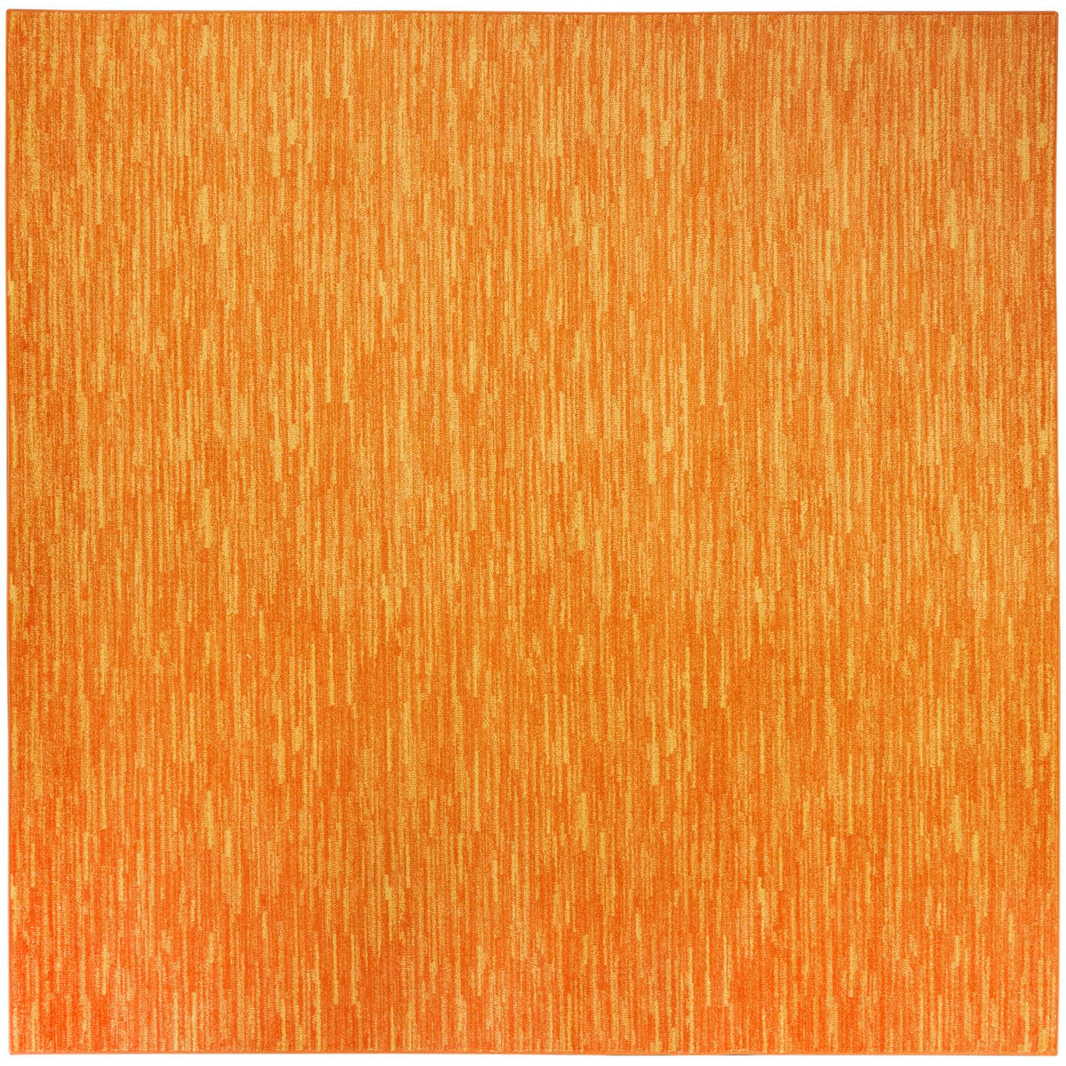 Nourison Essentials Indoor/Outdoor Sunburst 7' X Square Area Rug, Easy Cleaning, Non Shedding, Bed Room, Living Room, Dining Roo