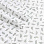 Eddie Bauer - King Sheets, Cotton Percale Bedding Set, Cool & Breathable Home Decor (Laurel Leaves, King)