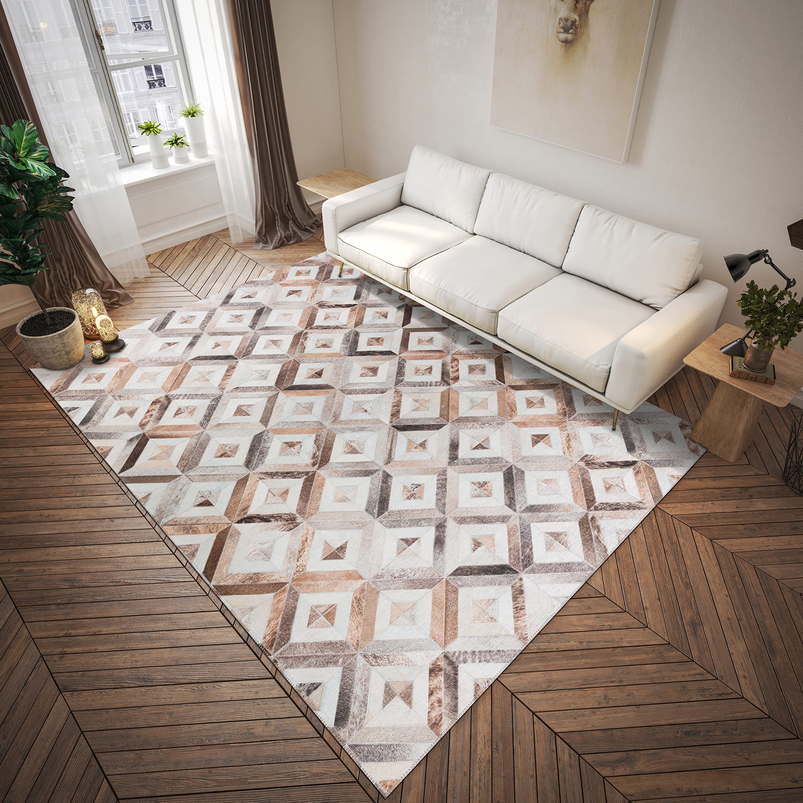 Addison Rugs Laredo Alr37 Gray 10' X 14' Indoor Outdoor Rug, Easy Clean, Machine Washable, Non Shedding, Bedroom, Entry, Living Room, Dining Room, Kitchen, Patio Rug