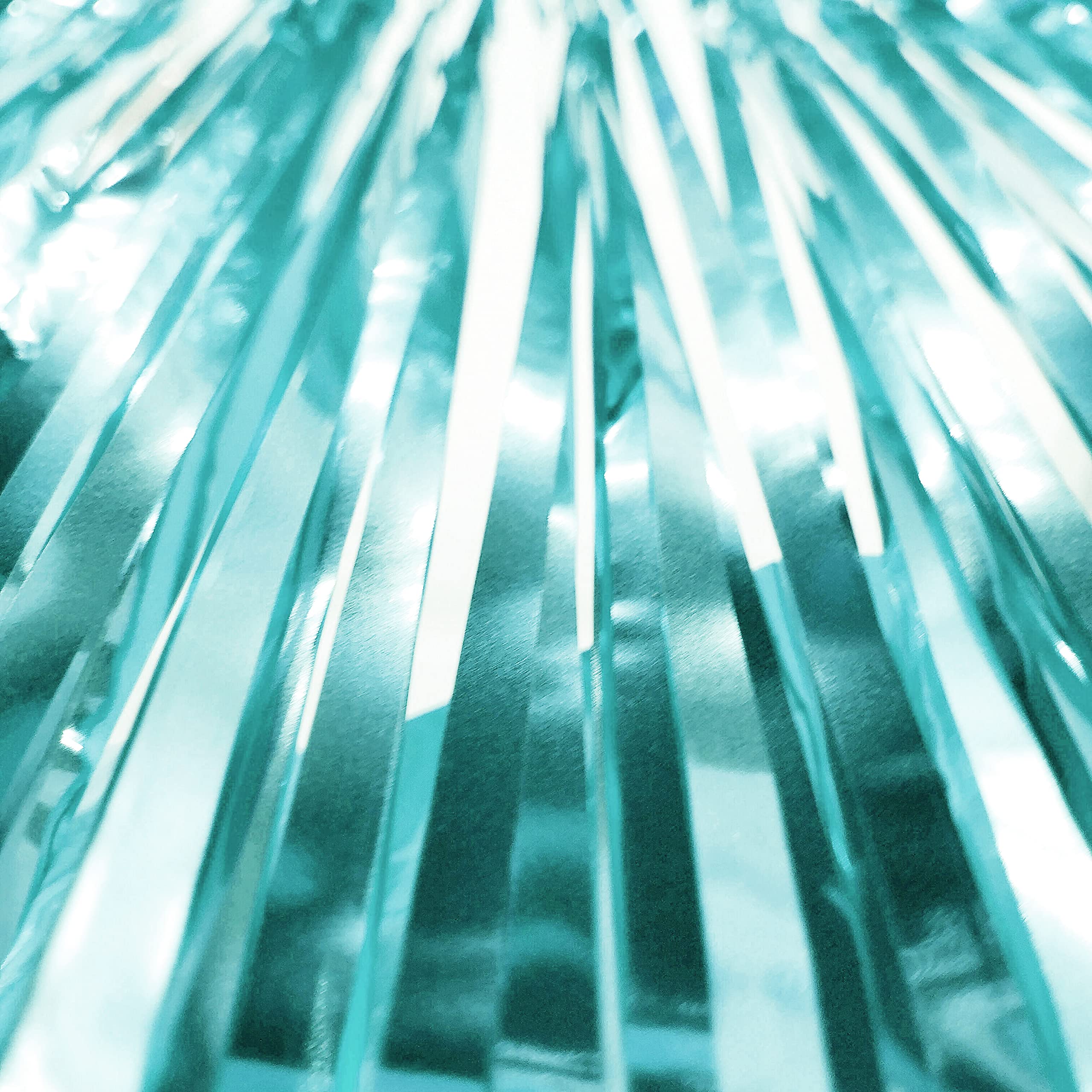 Blue Tinsel Foil Fringe Curtains Under The Sea Baby Shower Birthday Photo Backdrops Wedding Happy New Years Christmas Party Deco