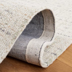 Safavieh Abstract Collection Runner Rug - 2'3'' X 14', Ivory & Light Grey, Handmade Wool, Ideal For High Traffic Areas In Living