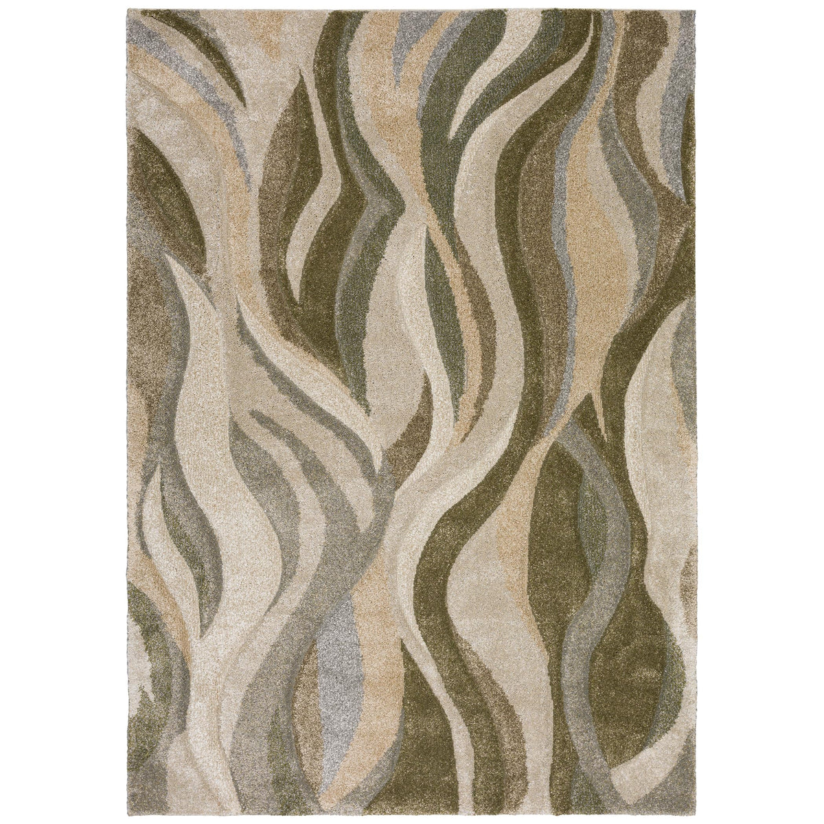 DALYN RUG Carmona CO5 Cactus 3'1' x 5' Rectangle Soft Area Rug, Easy Clean, Non Shedding, Bedroom, Entry, Living Room, Dining R
