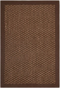 SAFAVIEH Natural Fiber Collection Accent Rug - 2 x 3, Chocolate, Sisal Design, Easy Care, Ideal for High Traffic Areas in Entr