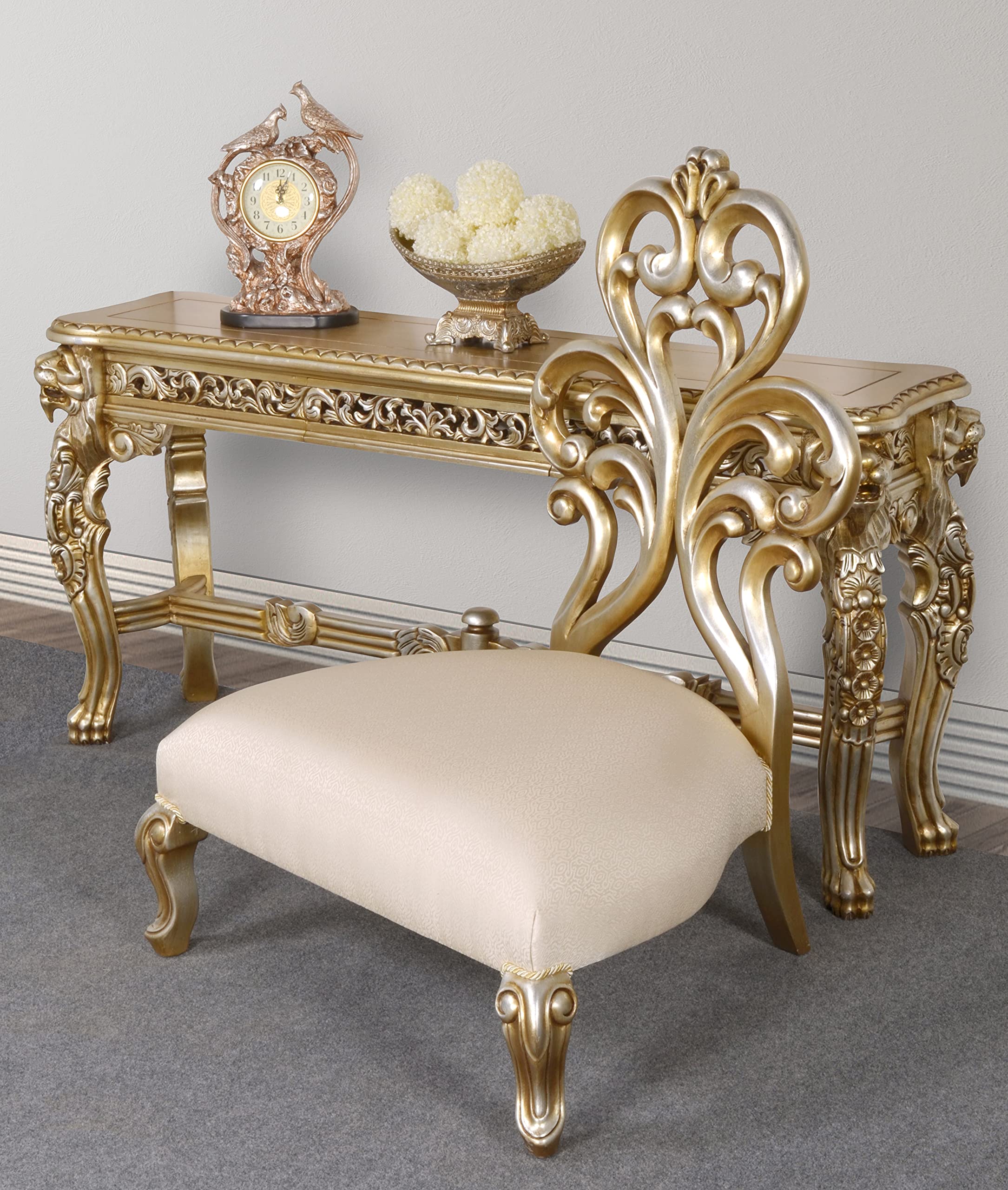 AFD Home Platine Cream Swank Chair