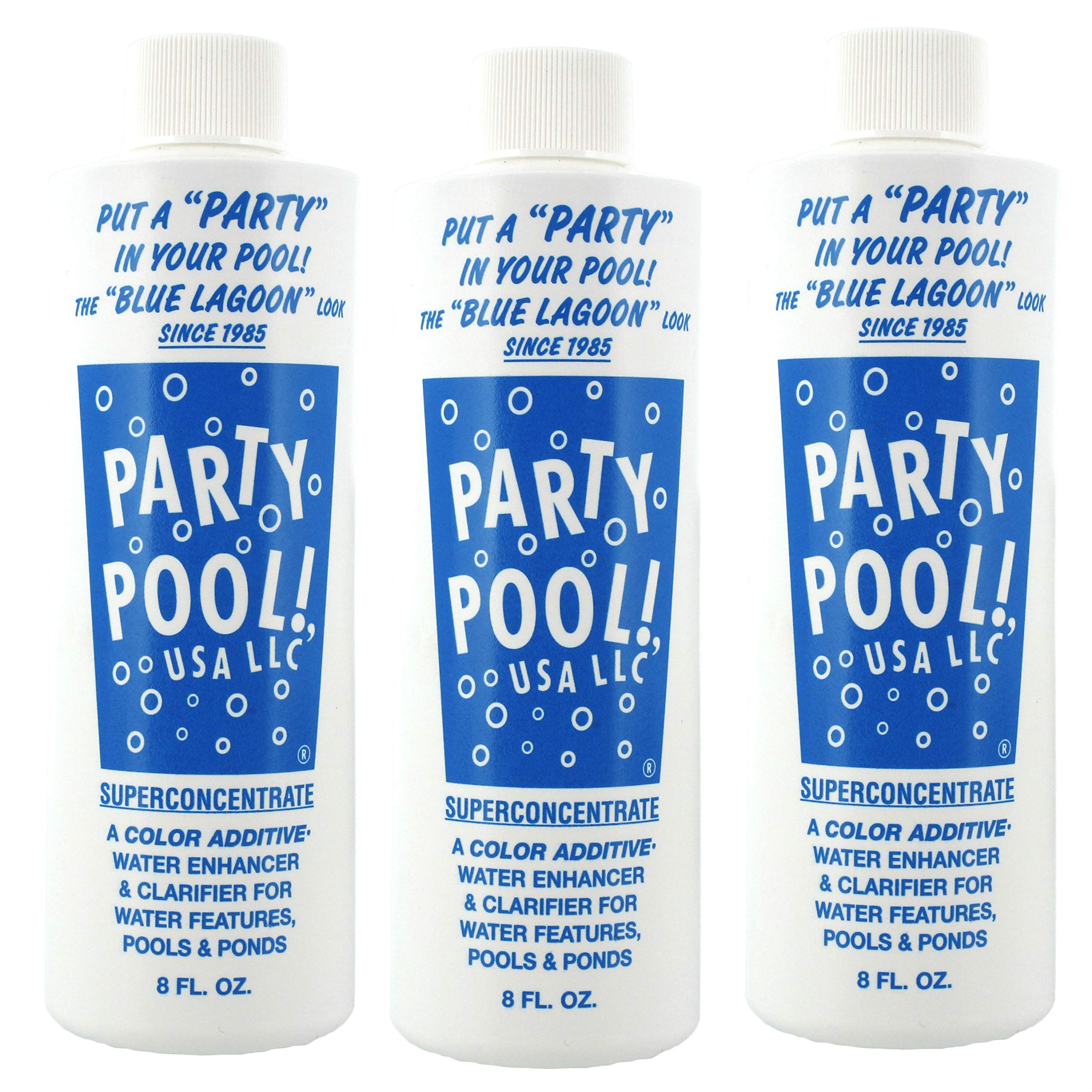 3 Pack - Party Pool Color Additive Blue Lagoon 47016-00008