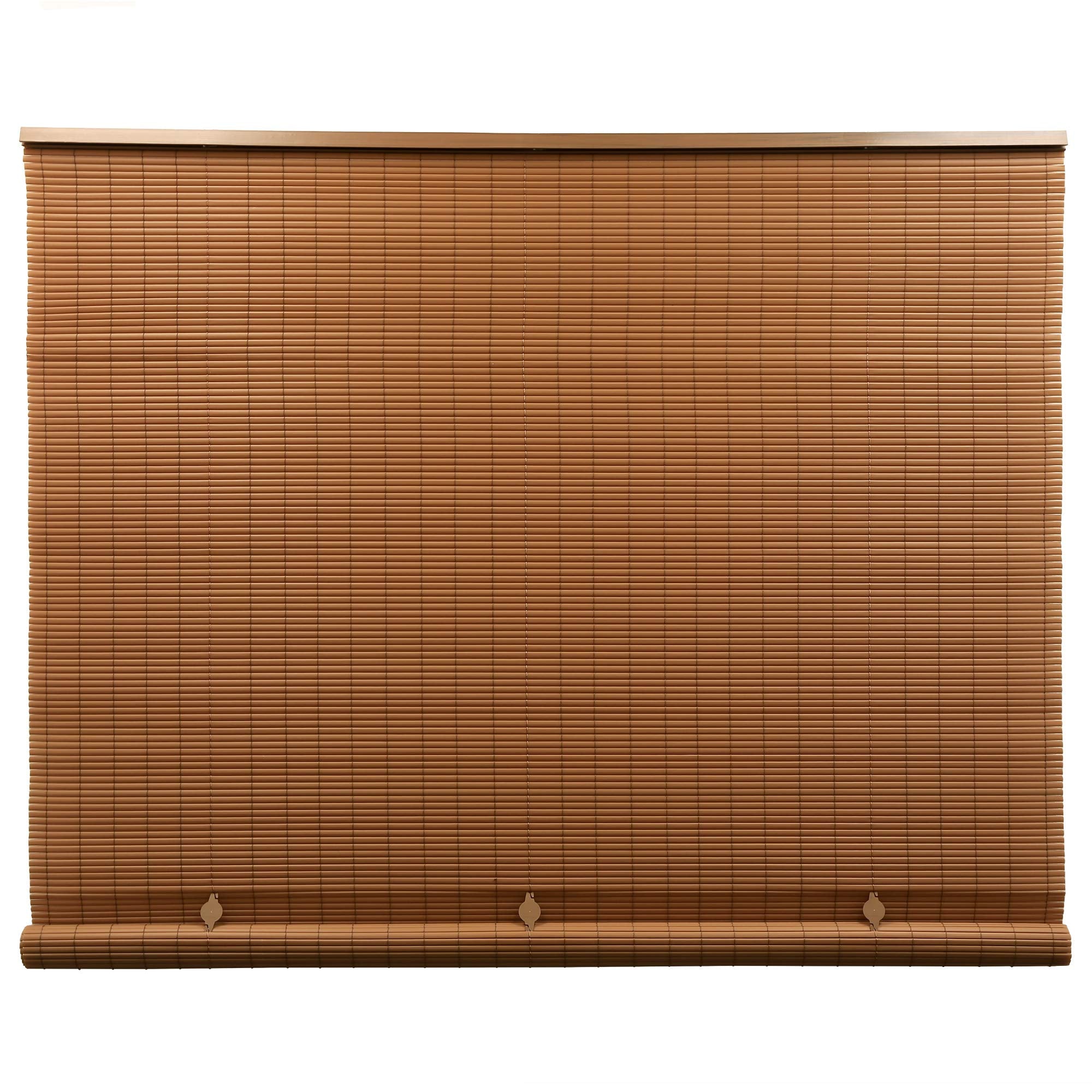Radiance Cordless Outdoor Shades for Porch, Patio & Windows - Waterproof PVC Blinds for Indoor & Outdoor - Roll-Up Patio Privacy
