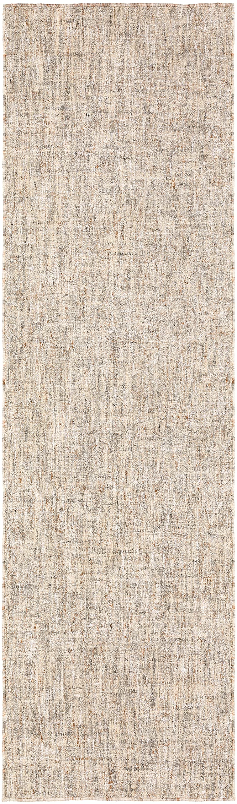 Addison Rugs Winslow Awn31 Beige 2’3" X 7’6" Rectangle Soft Wool Blend Runner Rug, Durable, Handmade, Bedroom, Entryway, Laundry Room, Living Room, Dining Room, Kitchen Rug