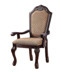 ACME Furniture Chateau de Ville Espresso Arm Chair (Set of 2)