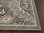HomeRoots Decor 23' x 45' UV-Treated Polypropelene Grey Area Rug
