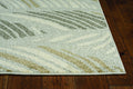 HomeRoots 2'X4' Grey Machine Woven Uv Treated Geometric Indoor Outdoor Accent Rug