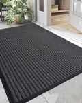 DEXI Front Door Mat Outside Entrance, Rubber Entry Doormat Heavy Duty, Welcome Mats Non Slip for Inside House Floor Entryway Bac