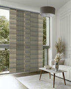 Godear Design Adjustable Sliding Panel Track Blinds For Sliding Patio Doors, Vertical Blinds For Large Windows, Extendable Track