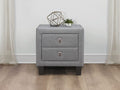 Neos Modern Furniture Night Stands, Gray