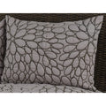 Rizzy Home | BT1571 | Standard Sham | 20"x26" Brown/Neutral/ Leaves Pattern