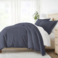Linen Market Twin Duvet Cover (Navy) - Experience Hotel-Like Comfort With Unparalleled Softness, Exquisite Prints & Solid Colors
