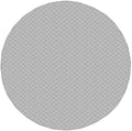 Garland Rug Medallion Silver 5 Round Skid Resistant Area Rug