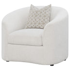 Coaster Home Furnishings Rainn Upholstered Tight Back Chair Latte