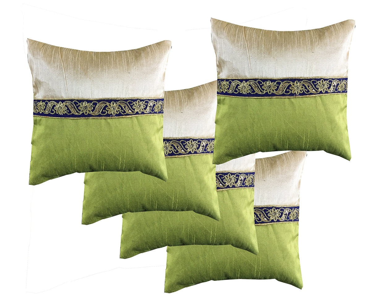 Durable Dupian Silk Jacquard Plain Printed Decorative Square Throw Pillow Cover Cushion Case Sofa Chair Car Seat Pillowcase 12 X