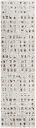 Addison Rugs Eleanor Aer31 Beige 2'3" X 7'6" Indoor Outdoor Hallway Runner Rug, Easy Clean, Machine Washable, Non Shedding, Kitchen Area Carpet For Bathroom, Patio, Laundry And Bedroom Rug
