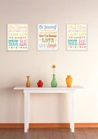 Stupell Home D  Cor Live Simple Typography Wall Plaque, 10 X 0.5 X 15, Proudly Made In Usa