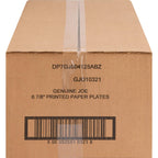 Genuine Joe GJO10321CT Printed Paper Plates